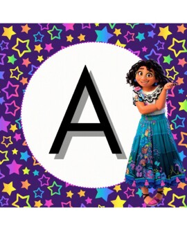 Preview of Maribel English Alphabet