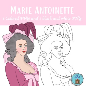 Preview of Marie Antoinette Clip Art