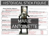 Marie Antoinette Historical Stick Figure (Mini-biography)