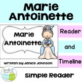 Marie Antoinette Printable Reader & Timeline | Women's His