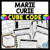 Marie Curie Cube Stations - Reading Comprehension Activity