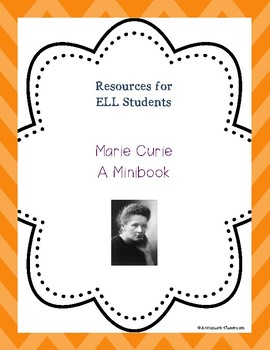 Preview of Marie Curie Minibook for ELL Students