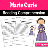 Marie Curie Reading Comprehension: Inspiring Women's Histo