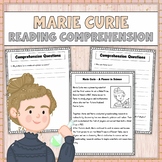 Marie Curie Reading Comprehension Passage | Women's Histor