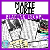 Marie Curie Reading Comprehension and Puzzle Escape Room