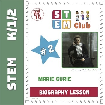 Preview of Marie Curie STEM - Biography
