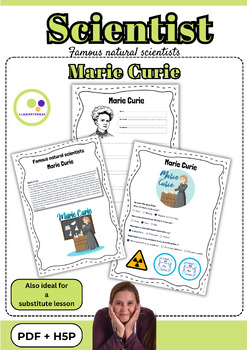 Preview of Marie Curie | Scientist | PDF H5P | Chemist | Chemistry