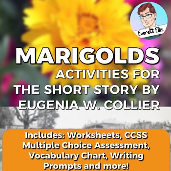 Preview of Marigolds Comprehension and Analysis