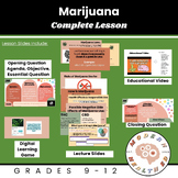 Marijuana, Cannabis, Drug Education & Health Risks Lesson