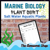 Marine Biology Aquatic Plant Research Sort Worksheet
