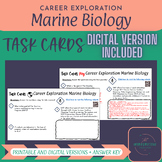 Marine Biology Career Exploration Task Cards (webquest)