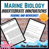 Marine Biology Invertebrates Inspire Innovations Reading W