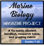Marine Biology Magazine Research Project