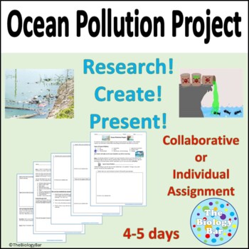 Preview of Marine Biology Ocean Pollution Project Water Pollution Research