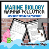 Marine Biology Ocean Pollution Research Poster Project W/S