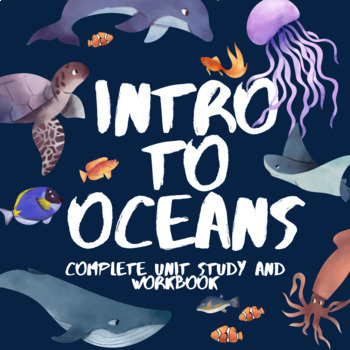 Preview of Marine Biology / Oceanography Unit Study + Workbook | Ocean Science