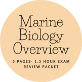 Marine Biology Overview REVIEW SHEET!