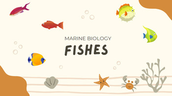 Preview of Marine Biology Presentation: Bony Fish Biology - *EDITABLE*