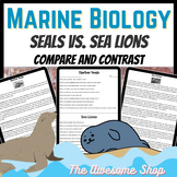 Marine Biology Seals vs Sea Lions Compare and Contrast Wri