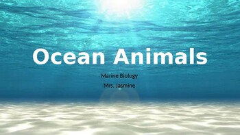 Preview of Marine Biology Unit Power point