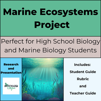 Preview of Marine Ecosystem Project