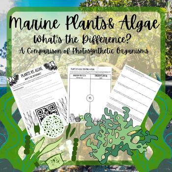 Preview of Marine Plants vs Algae: What is the Difference? Packet