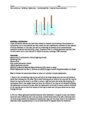 Marine Science Biology Making a Hydrometer Making Percent 