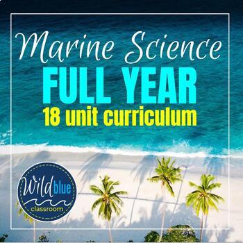 Preview of Marine Science Curriculum FULL YEAR Bundle | Notes | Activities | Quizzes | More