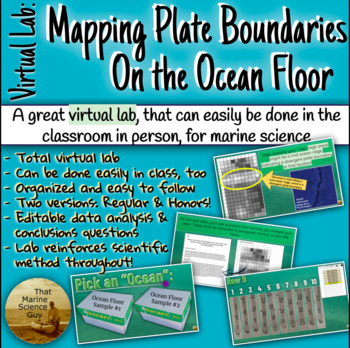 Preview of Marine Science Lab - Mapping Plate Boundaries