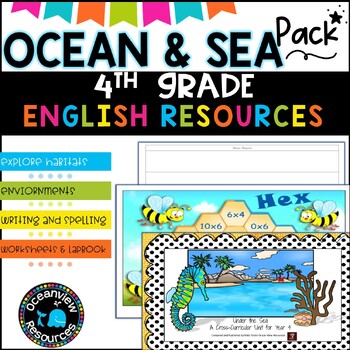 Preview of Marine studiesOcean and sea unit of work for Grade 4 - Whales