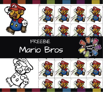 Mario Bros FREEBIE by Chadelel's Design | Teachers Pay Teachers
