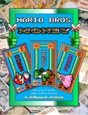 Mario Bros Themed Play Fun Money Set