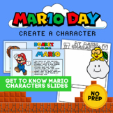 Mario Day Create Your Own Character - Get To Know Mario Ch