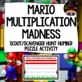 Mario Multiplication Madness {Scoot/Scavenger Hunt Number 