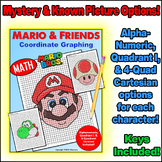 Mario's Nintendo Coordinate Graph Mystery Pictures! March 