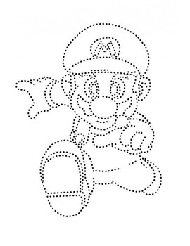 Preview of Mario Push Pin Art