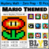 Mario Themed Mystery Pictures NO PREP Printables