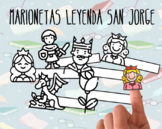 Marionetas Leyenda de San Jorge (Día del libro)