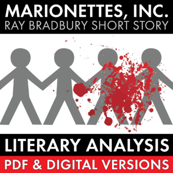 Preview of “Marionettes, Inc.” Literary Analysis, Ray Bradbury Short Story PDF & Google App