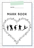 Mark Book Cover Music themed