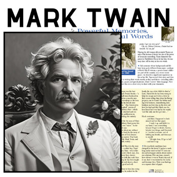 Preview of Mark Twain
