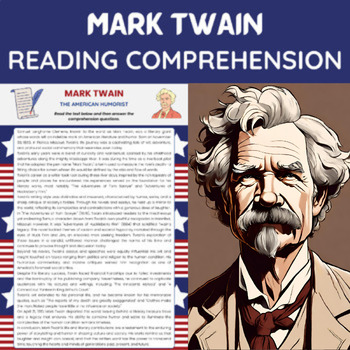 mark twain biography video worksheet