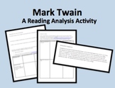 Mark Twain Life on the Mississippi Ch8-9 Reading Guide & A