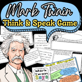 Mark Twain Think & Speak Game with Biography Video Introduction