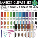 Markers Clipart