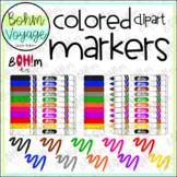 Markers Clipart [BOH!m Art]