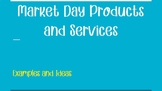 Market Day Product and Service Ideas Slideshow