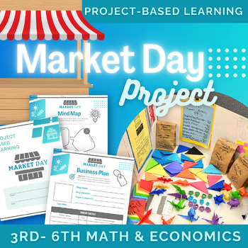 Preview of Market Day Project-Based Learning (PBL): 3rd, 4th, 5th Grade Math & Economics
