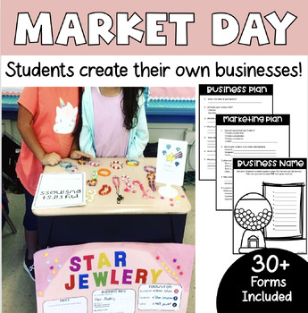Preview of Market Day Project |Project Based Learning |Start a business |Financial Literacy