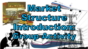 Preview of Market Structure Activity: An interdependent group exercise